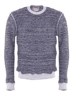 PF06 - Men's 100% Cotton Crewneck Pullover (Indigo)