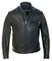 141 - Classic Racer Leather Motorcycle Jacket